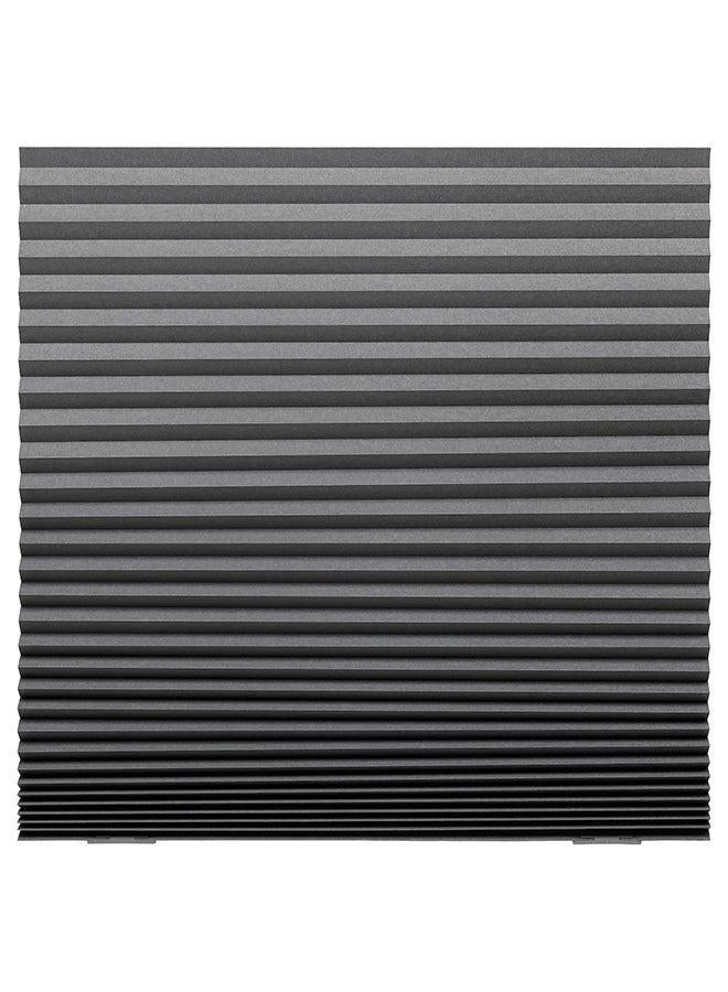 Block-Out Pleated Blind Grey 190x100centimeter - Image 1