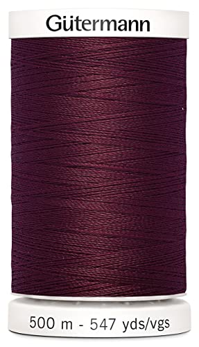 Gutermann Sew-All Thread 547yd, Burgundy - Image 1