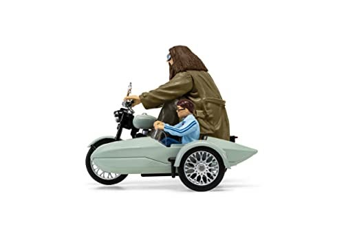 Corgi Diecast Model Cars - CC99727 Harry Potter Hagrid's Motorcycle & Sidecar - Pre-Built Model Vehicles Toy, Classic Metal Die Cast Collectible, Auto Toys Models for Adults - Black - Image 2