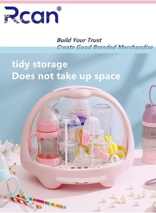 Baby Bottle Storage Box With Lid Can Be Drained Brying Rack Baby Tableware Dust proof Detachable Storage Box Home - pzsku/ZFA7CCB8909BA2B7F3392Z/45/_/1688459482/8a975f34-85bd-486b-bb1b-c58b279e1c63
