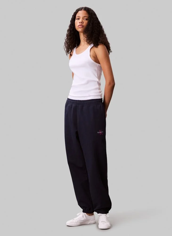 Calvin Klein Jeans Logo Cuffed Sweatpants