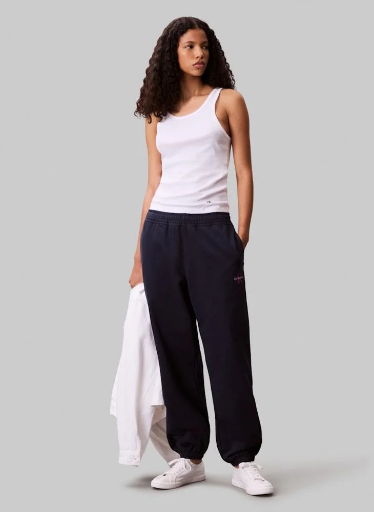 Calvin Klein Jeans Logo Cuffed Sweatpants