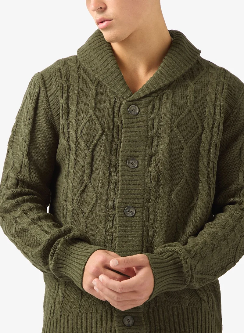 BRAVE SOUL  Buttoned Cardigan for Men | Best Price UAE