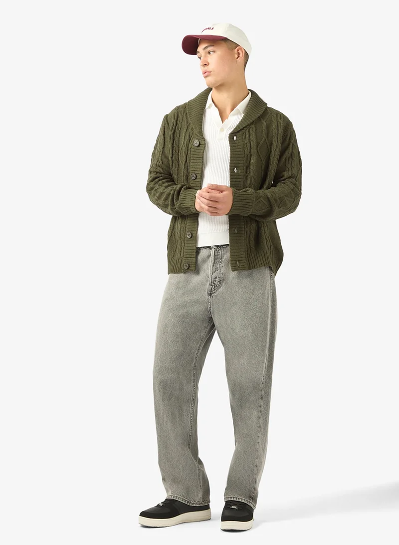 BRAVE SOUL  Buttoned Cardigan for Men | Best Price UAE