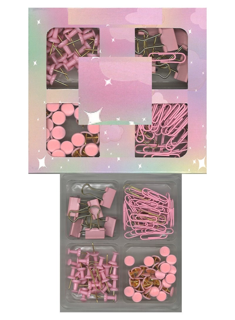 81-Piece Stationery Set Assorted Colours - Image 2