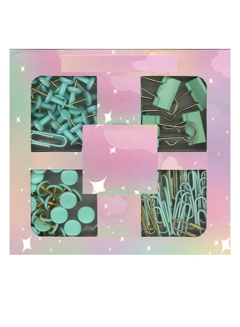 81-Piece Stationery Set Assorted Colours - Image 3