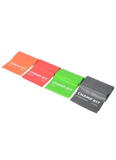 CHAMP KIT 4-Piece Resistance Band Set with Varying Strength Levels for Fitness and Physical Therapy  - Image 2