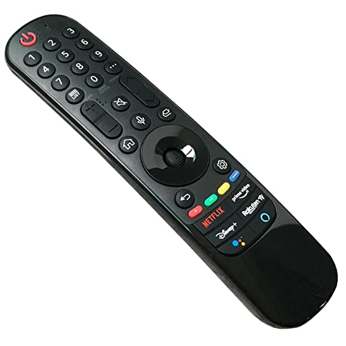 uehba MR21GA MR21GC Replacement Remote Control Compatible for LG 2021 UHD OLED QNED NanoCell 4K 8K Smart TV (with Rakuten TV Button) - Image 2