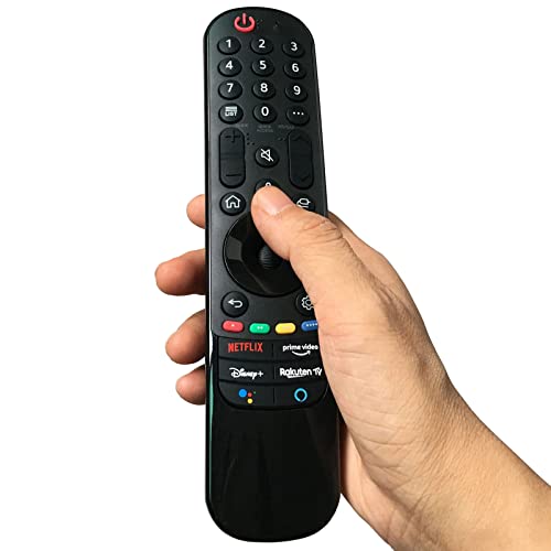 uehba MR21GA MR21GC Replacement Remote Control Compatible for LG 2021 UHD OLED QNED NanoCell 4K 8K Smart TV (with Rakuten TV Button) - Image 3