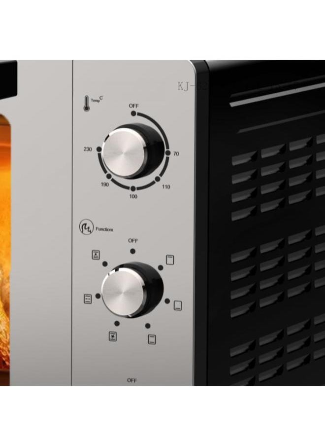 Winning Star Electric Oven SilverSt-9690  - Image 3