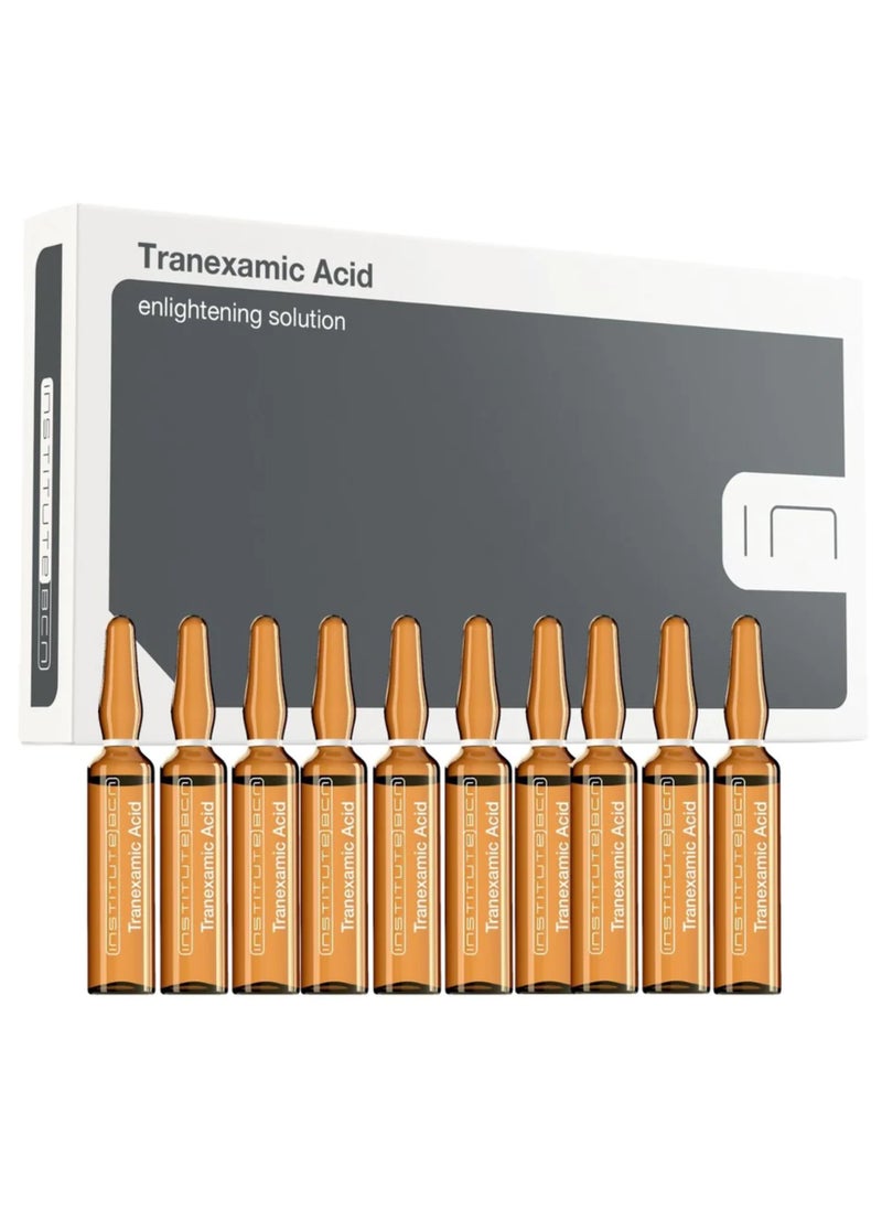 INSTITUTE BCN - Mesotherapy Tranexamic Acid  from BCN European Spanish for Skin Lightening Melasma Treatment Dark Circles Under Eye 2ml Pack of 10 - Image 1