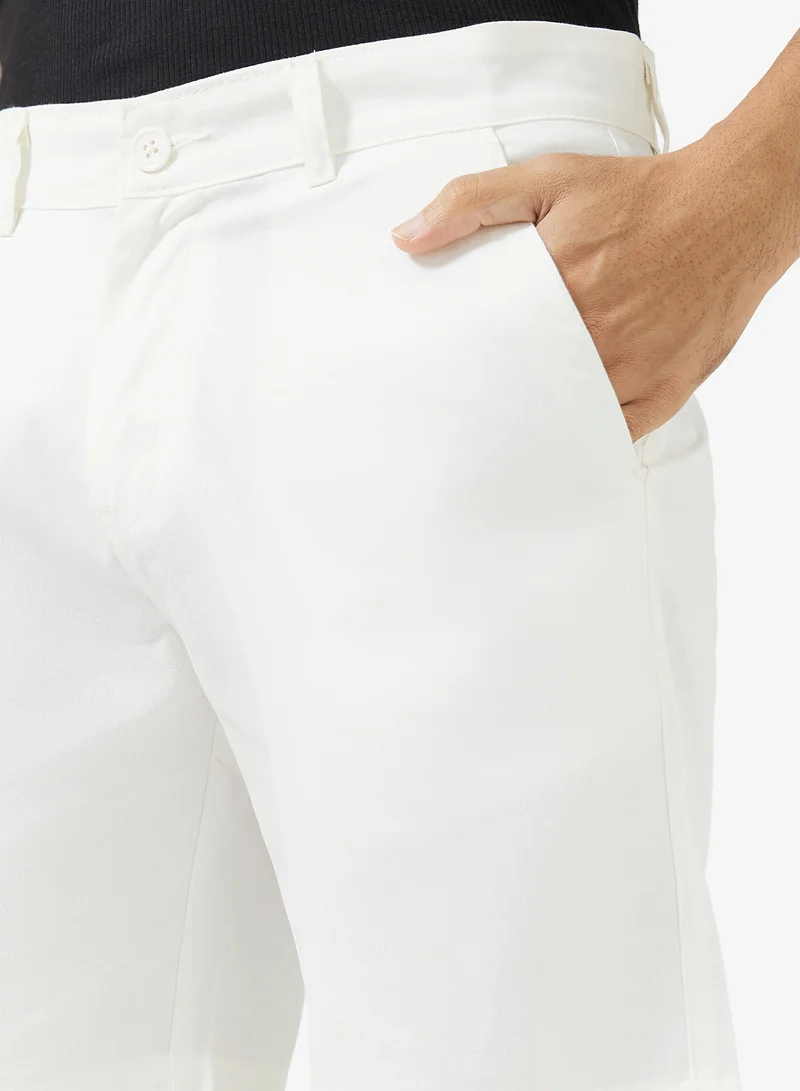 Robert Wood Regular Fit Chino Shorts