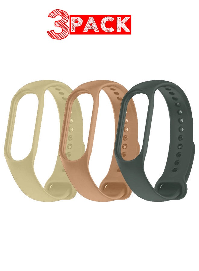 (for Xiaomi Mi Band 7) Strap Wristbands Colorful Bracelet for Women Men Silicone Replacement Bands - Image 1