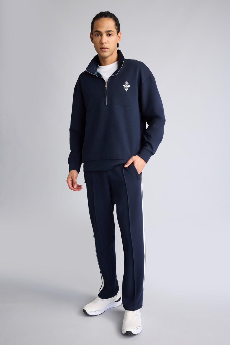 DeFacto Blue Man Standard Fit Jogger Sweatpants Casual - Image 4