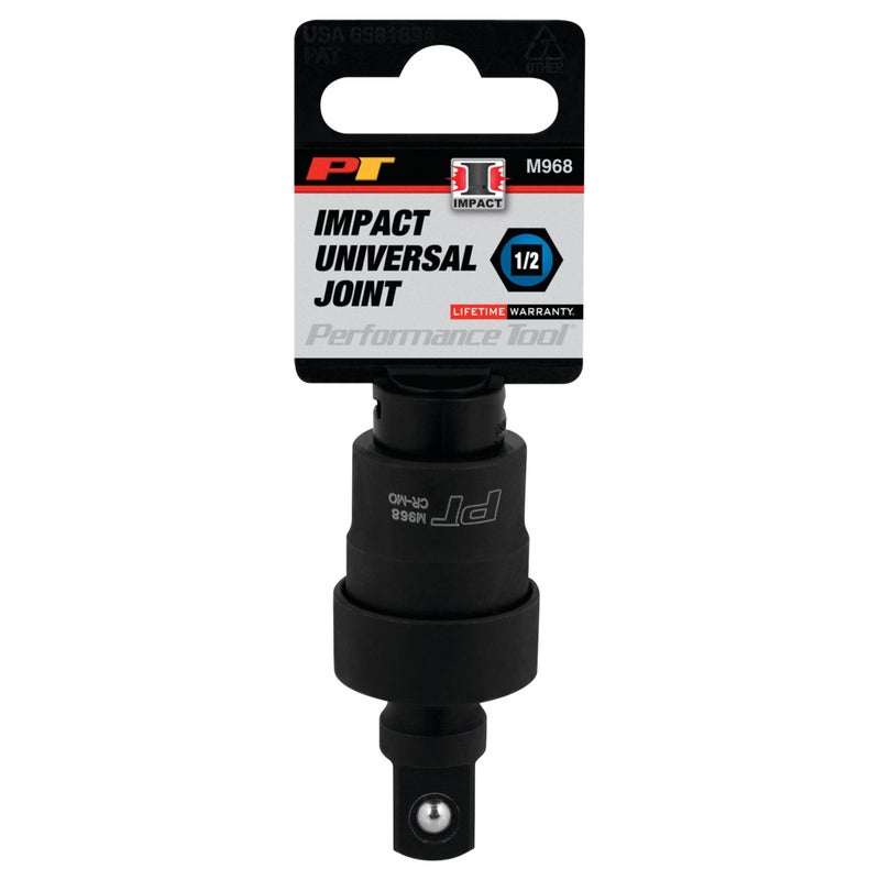 Performance Tool M968 1/2-Inch Drive Impact Universal Joint, Black - Image 3