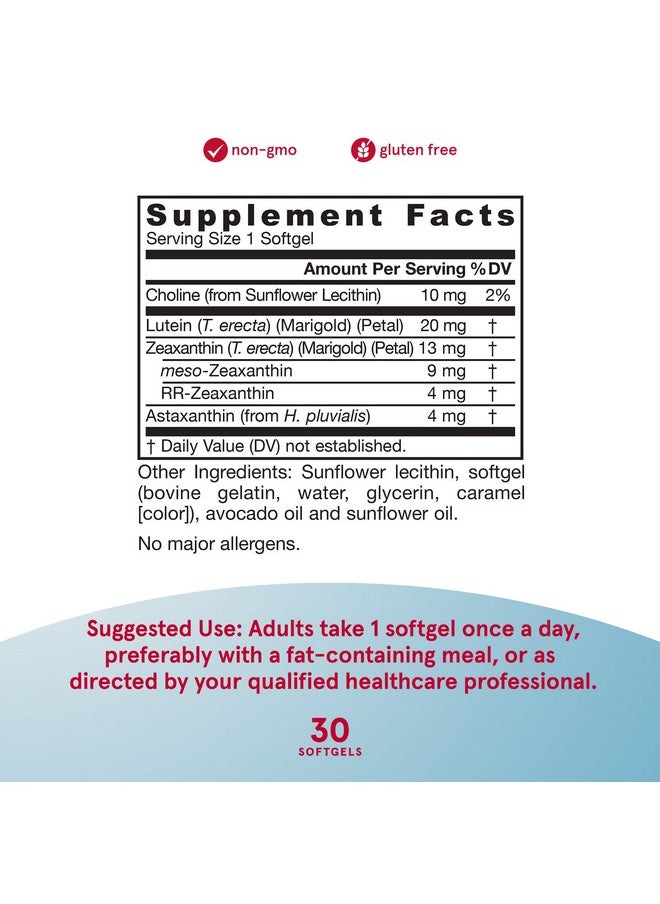 jarrow formulas Maculapf 30 Softgels Blue Light Protection Supplement Supports Eye Health & The Eyes’ Maculae Includes Three Key Antioxidant Carotenoids 30 Servings  - Image 5