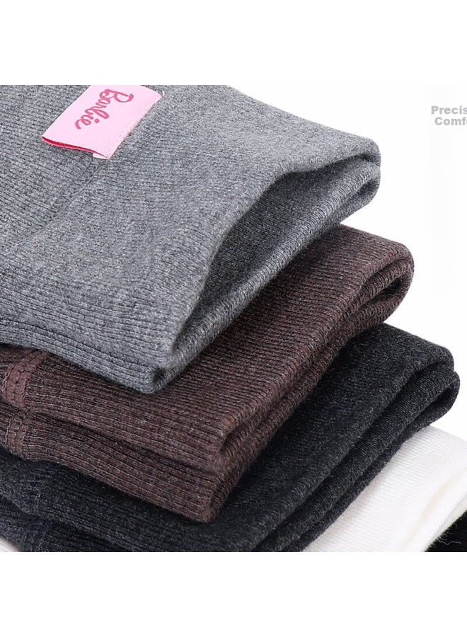 Barbie Girls' Tights Autumn And Winter Children's Leggings Girls' Plus Velvet Thick Baby Socks Tights Dw0122b Light Grey L Size (suitable For 130-145cm) - Image 4