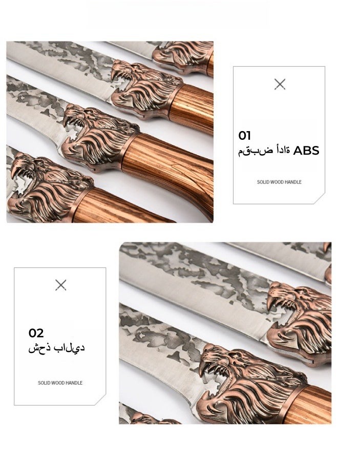 Browning - 5Cr Series Stainless Steel Butcher Knife Hand Forged Boning Knife Splittin1g Knife Skinning and Cutting Knife - Image 1