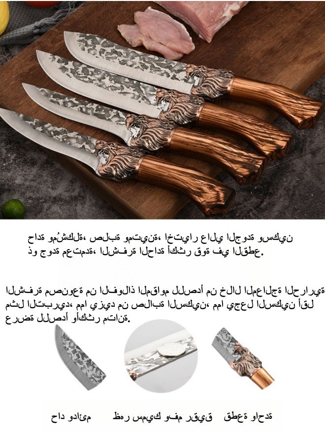 Browning - 5Cr Series Stainless Steel Butcher Knife Hand Forged Boning Knife Splittin1g Knife Skinning and Cutting Knife - Image 1