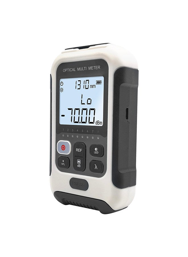 Portable Lightweight 3 in 1 Optical Power Meter High Accurancy Network Tester Digital Display Optical Fiber Tester with LED Light - Image 5