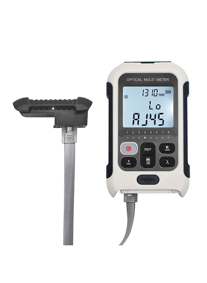 Portable Lightweight 3 in 1 Optical Power Meter High Accurancy Network Tester Digital Display Optical Fiber Tester with LED Light - Image 2