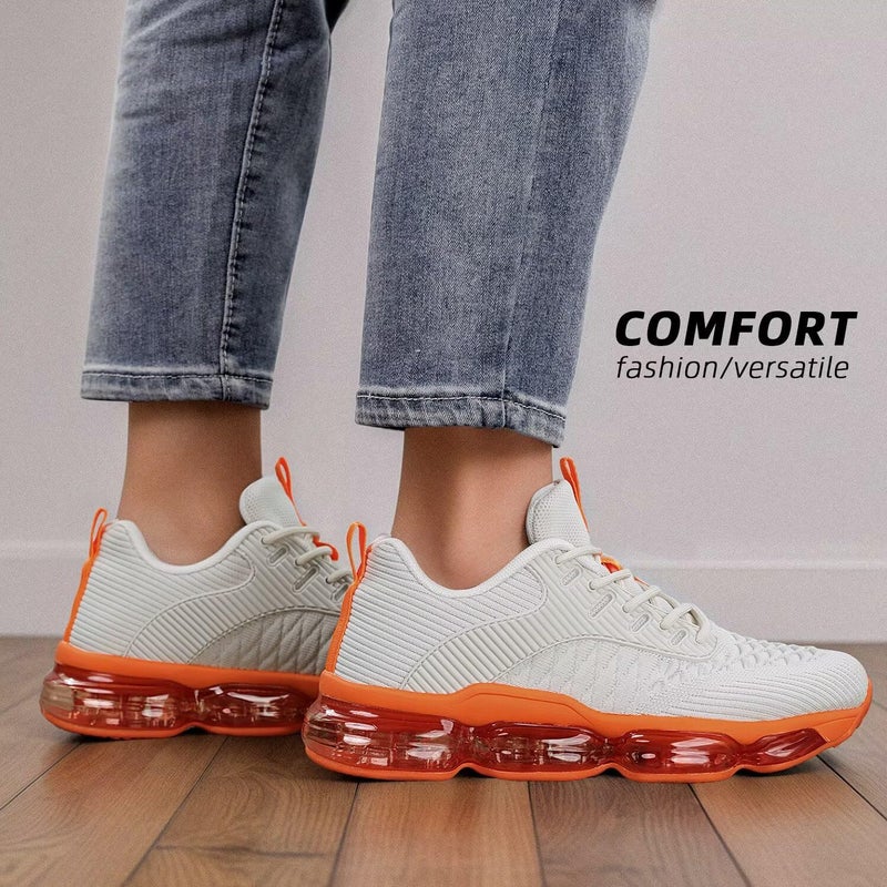 Kapsen Womens Walking Running Shoes Air Cushion Breathable Fashion Tennis Sneakers Mesh Workout Casual Athletic Sports Gym - Image 2