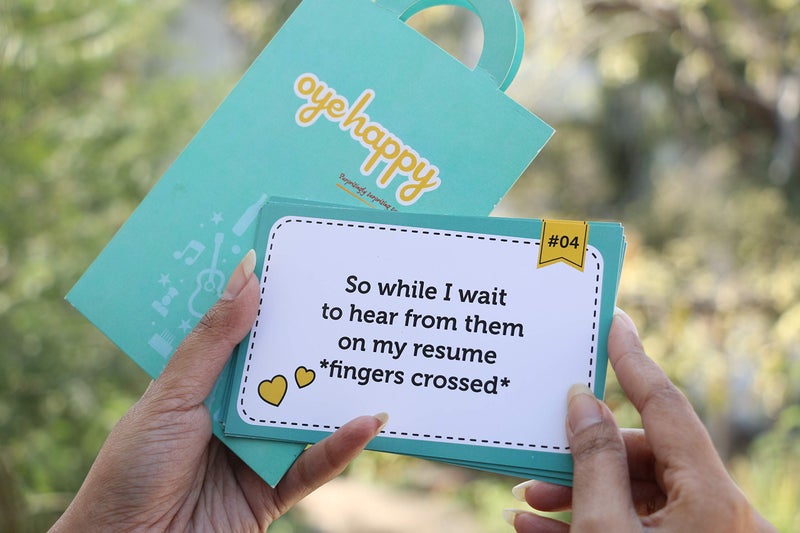 Oye Happy - Little Somethings - Message Cards and Mirror Inside for Girlfriend/Boyfriend to Gift on Birthday - Image 3