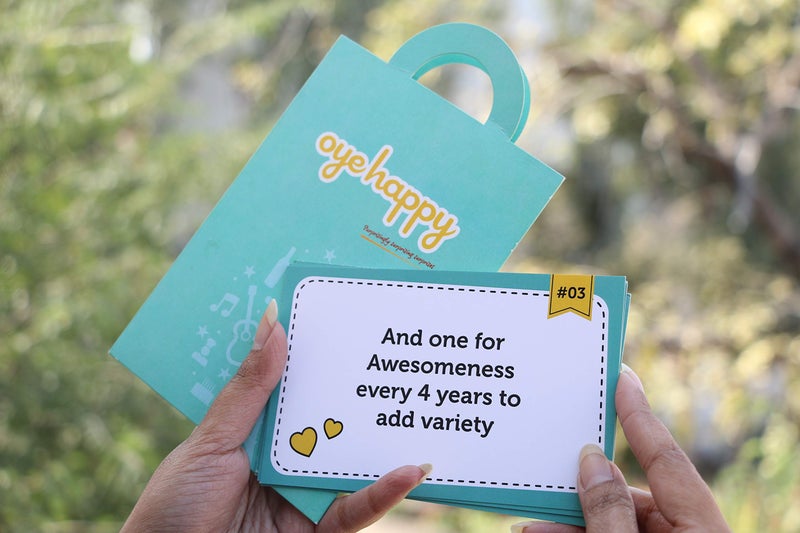 Oye Happy - Little Somethings - Message Cards and Mirror Inside for Girlfriend/Boyfriend to Gift on Birthday - Image 5
