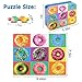 LELEMON Puzzles for Kids Ages 46 Donut Puzzle 60 Piece Puzzles for Kids in a Metal Box Educational Kids Puzzles Jigsaw Puzzles Childrens Puzzle Games Puzzle Toys for Girls and Boys - Image 4