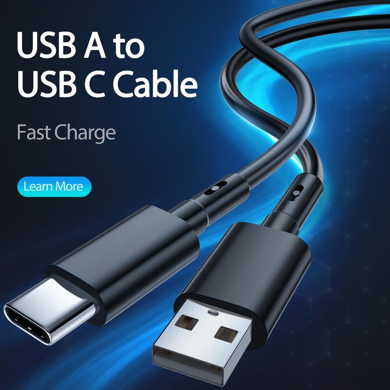 SCOVEE USB C Cable Compatible with Kindle E-Readers,Fire Tablets HD 10 9th 10th 11th Generation,HD-8,8 Plus 2020 2022 Release,7 Kids Edition 2019 2021,Type-C Charging Cord for Samsung,Moto (6.6FT) - Image 2