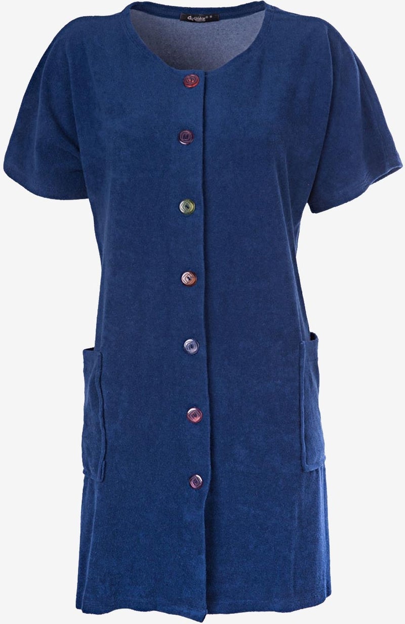 Ayyıldız Button-Down Terry Dress  - Image 3