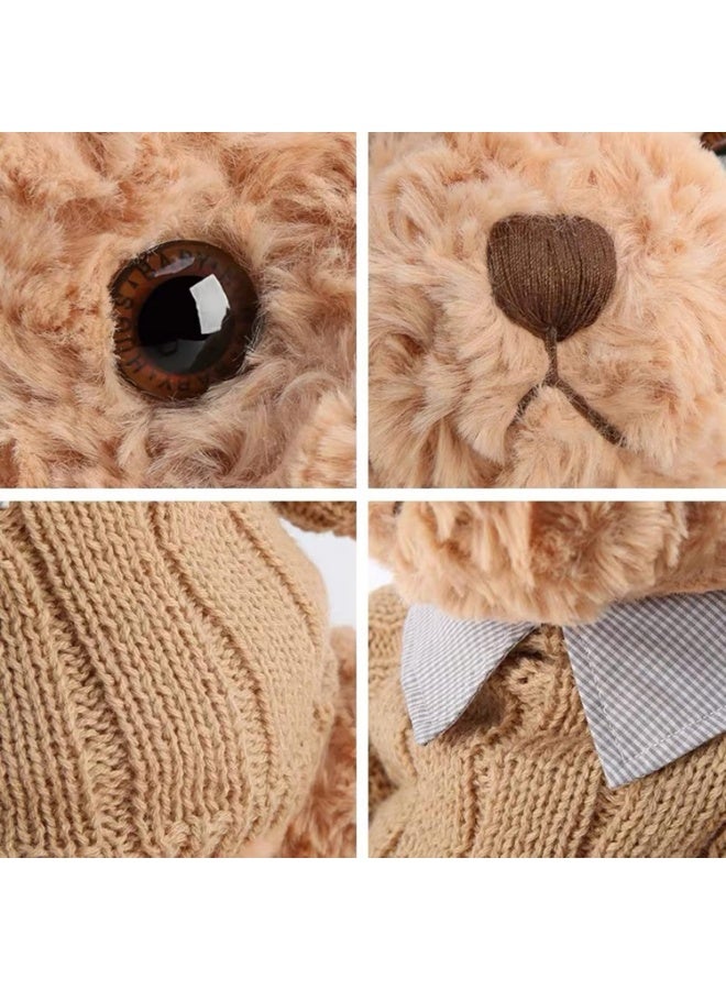 دب تيدي 50 سم، مصنوع من مواد حشو ممتازة ناعمة لطيفة، ناعمة، مريحة، للأطفال، صديقة، صديق، وسادة الجسم، غرفة النوم، ذكرى الأحلام، عيد الميلاد، عيد الحب، هدية عيد الميلاد - Image 5