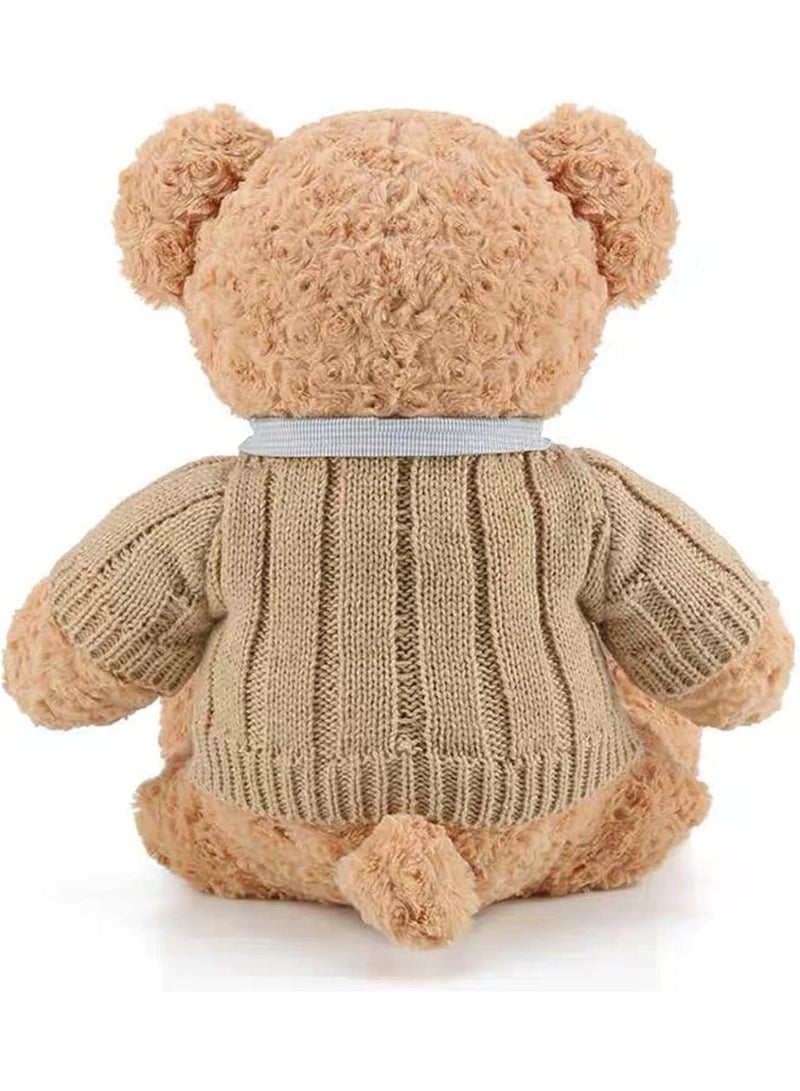 دب تيدي 50 سم، مصنوع من مواد حشو ممتازة ناعمة لطيفة، ناعمة، مريحة، للأطفال، صديقة، صديق، وسادة الجسم، غرفة النوم، ذكرى الأحلام، عيد الميلاد، عيد الحب، هدية عيد الميلاد - Image 3