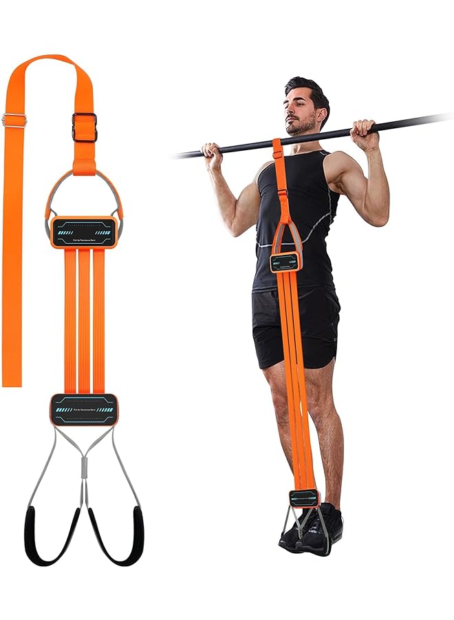 Pull Up Assistance Bands Pull up Bands Assistance Straps with Fabric Feet Rest Strength Training Equipment for Home Gym