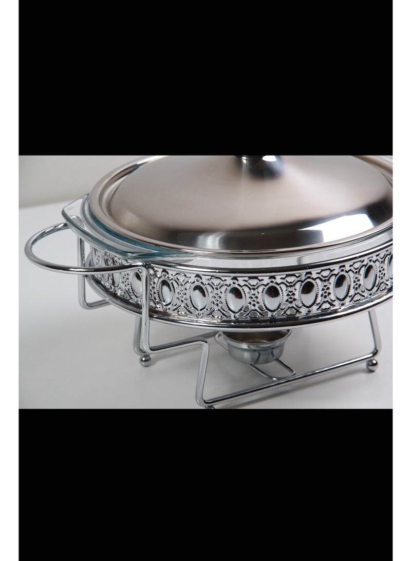 Food warmer with lid and handles - Image 4