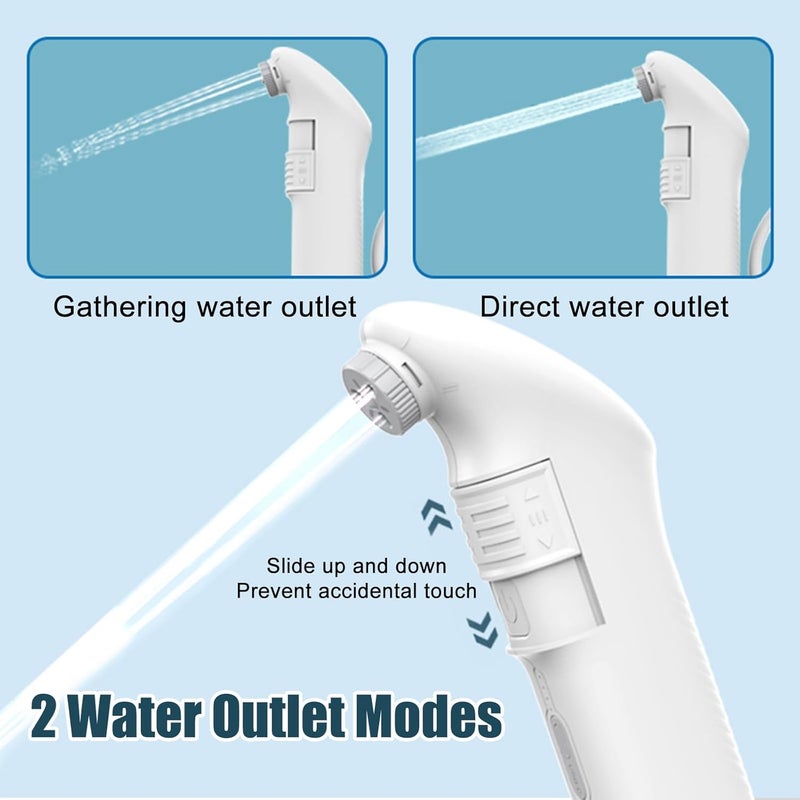 JSDQQG Electric Portable Bidet for Travel,Large Handheld Bidet Sprayer with 2.5L Peri Bottle,High Pressure Rechargeable,Portable Toilet Butt Washer shatafa for Women,Men,Elder,70-Minute Usage - Image 2