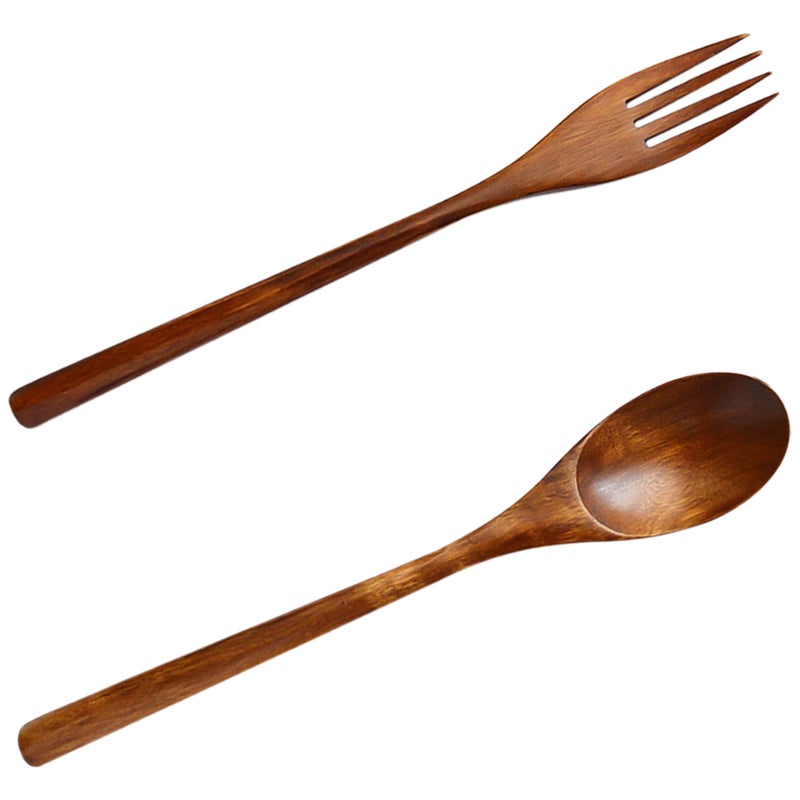 🍳 طقم مغارف شوكة معاد ا تخدامه للحفلات والمنازل متين بصنعة عالية الجودة - Image 1