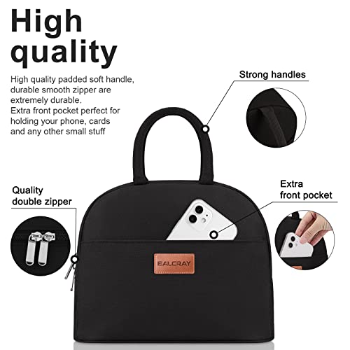 BALORAY Lunch Bag for Women Men Insulated Lunch Box for Adult Reusable Lunch Tote Bag for Work, Picnic or Travel - Image 2