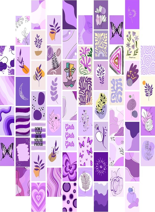 Twinster Aesthetic Wall Stickers Collage Kit, Set of 60 Poster for Room Decoration,Home Décor Items, Self-Adhesive Wall Stickers Size: 4.0x6.0 Inches-ART CARD - Image 1