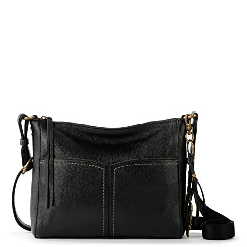 The Sak Womens Alameda Crossbody in Leather, Black, One Size US - Image 1