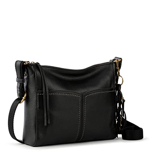 The Sak Womens Alameda Crossbody in Leather, Black, One Size US - Image 2