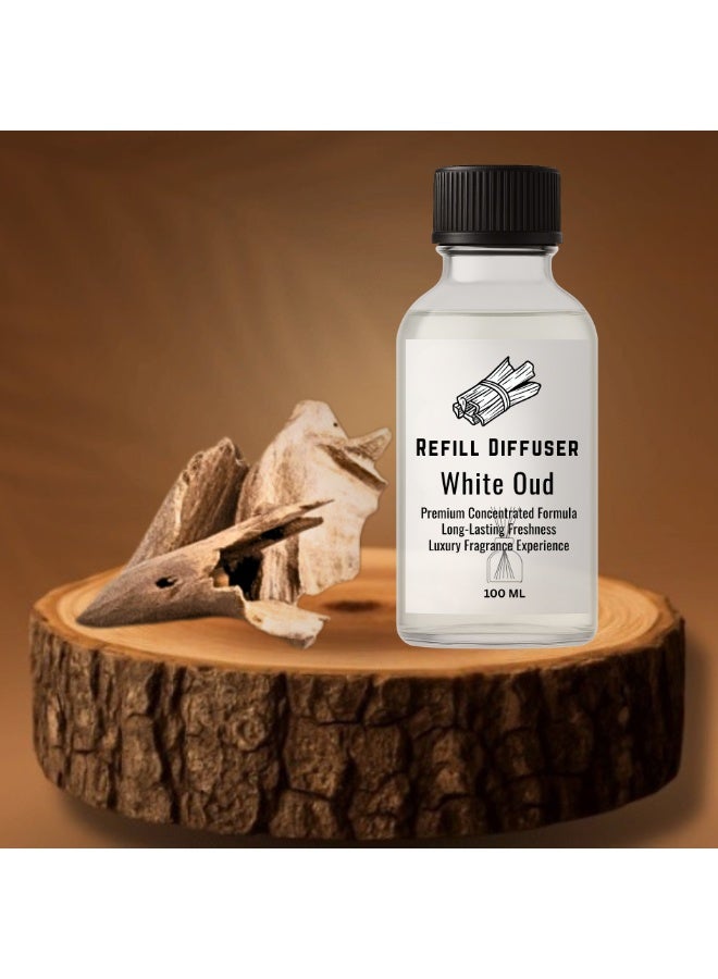عود أبيض شرقي فاخر - ريفيل معطر للفواحات ومعطر جو للمنزل والسيارة - Image 1