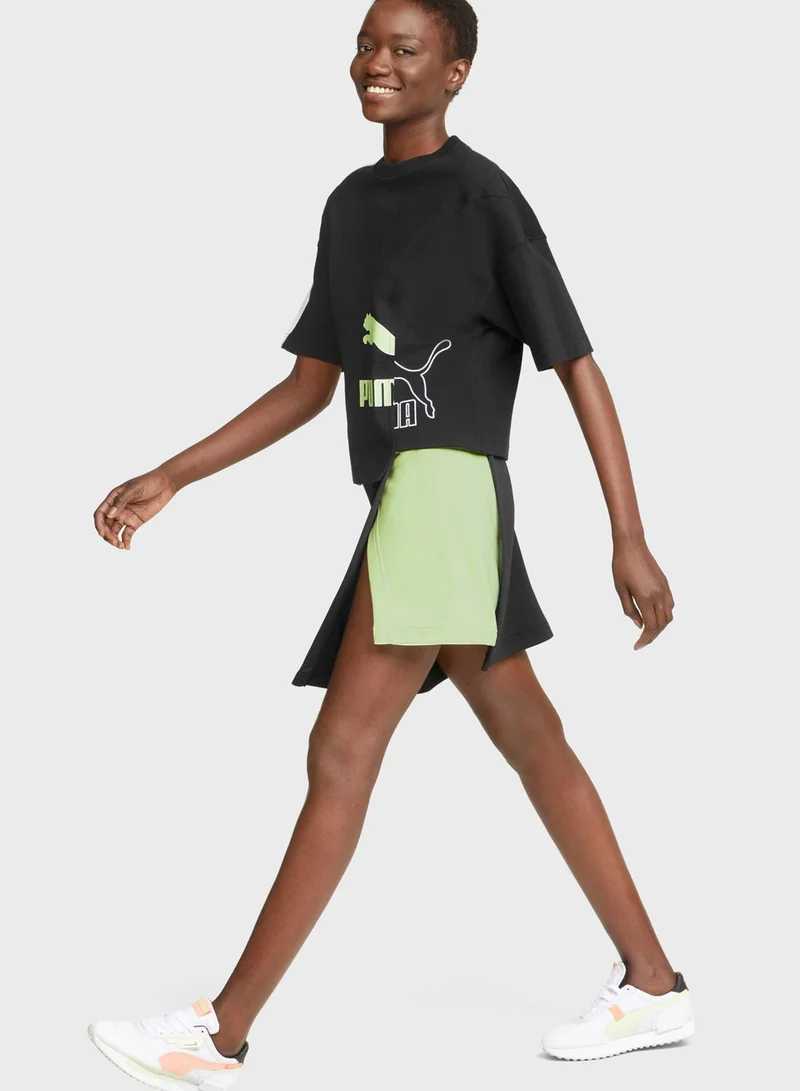 PUMA Mis Logo Skirt
