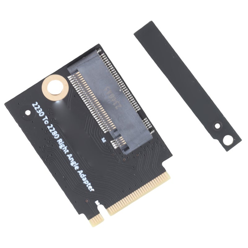 لوحة توسعة 2280 SSD بمنفذ PCIE 4.0 ومقبس موصل مطلي بالذهب لجهاز Rog Ally المحمول - تحويل NVME من 2230 إلى 2280 - تصميم مطور لتخزين آمن ومستقر - Image 2