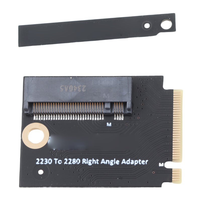 لوحة توسعة 2280 SSD بمنفذ PCIE 4.0 ومقبس موصل مطلي بالذهب لجهاز Rog Ally المحمول - تحويل NVME من 2230 إلى 2280 - تصميم مطور لتخزين آمن ومستقر - Image 4