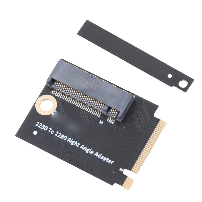 لوحة توسعة 2280 SSD بمنفذ PCIE 4.0 ومقبس موصل مطلي بالذهب لجهاز Rog Ally المحمول - تحويل NVME من 2230 إلى 2280 - تصميم مطور لتخزين آمن ومستقر - Image 3