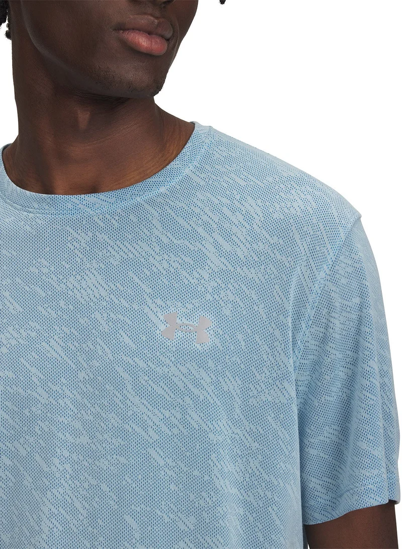 UNDER ARMOUR  UA LAUNCH CAMO SHORTSLEEVE for Men | Best Price UAE