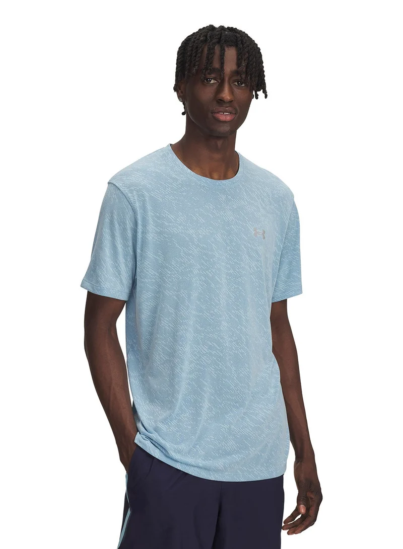 UA LAUNCH CAMO SHORTSLEEVE