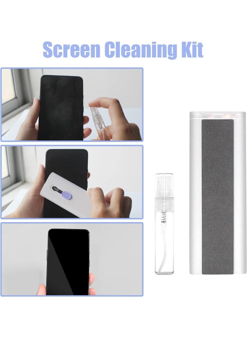 NAKXUS Laptop Cleaner Keyboard Cleaner Kit with Brush, 7 in 1 Electronic Cleaner Kit for Airpod Pro Earbuds Phone Computer, Multi-Function Cleaning Kit for Keyboard Laptop Airpods MacBook Earbuds PC - Blue - Image 2