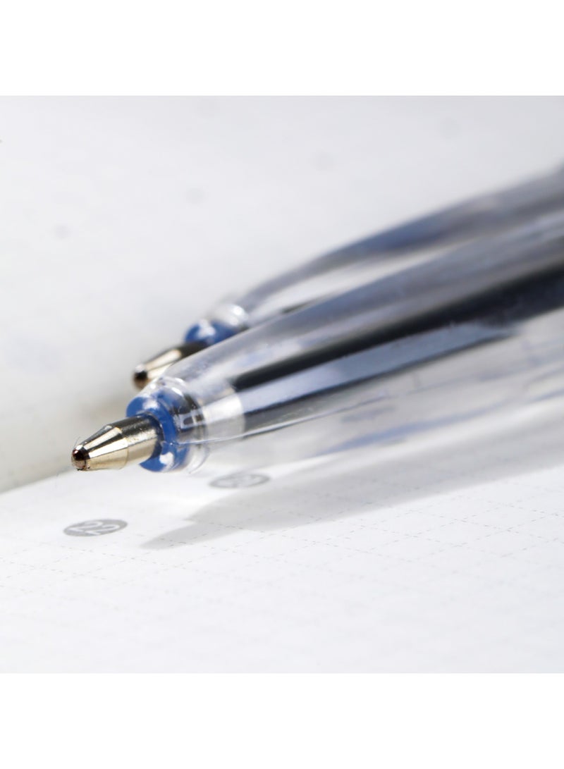 Deli Deli EQ6-BL Ball Point Pen - 50pcs - ideal for office & school use - Image 3